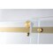 Kingston Brass 60" Acrylic Alcove Right-Hand Drain Tub with Left Sliding Tub Door, White/Brushed Brass KVTAP603222R7 - alternate 4
