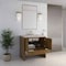 James Martin Vanities Hudson 36" Single Vanity, Honey Oak w/ 3 CM Siberian Silestone Top 435-V36-HNO-3SFR - alternate 5