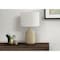Monarch Specialties Lighting, 24 in.H, Table Lamp, Beige Concrete, Ivory / Cream Shade, Contemporary I 9702 - alternate 1