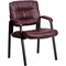 Flash Furniture Contemporary Side Reception Chair, 23-1/4 in W 26" L 36" H, Padded, Leather Seat BT-1404-BURG-GG - alternate 1