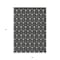 Homeroots 9' X 12' Black And Ivory Geometric Washable Indoor Outdoor Area Rug 596007 - alternate 3