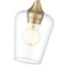Z-Lite Joliet Burnished Brass 1 Light Pendant 473MP-BBR - alternate 3