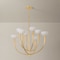 Hudson Valley Lighting Maywood 8 Light Chandelier in Vintage Gold Leaf Finish 9034-VGL - alternate 2