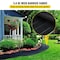 Vevor 4' x 300' Woven Weed Barrier Landscape Fabric Ground Cover Black 5.8oz VV-FCB-PE 4*300FT 5.8OZ - alternate 3