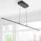 Jonathan Y Conley 39.5" Dimmable Adjustable Integrated LED Metal Linear Pendant, Black JYL7023B - alternate 6