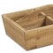 Homeroots 14" Brown Solid Wood Desk Organizer 399661 - alternate 3