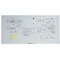 U Brands Glass Dry Erase Board, 96 x 47, White Surface 4148U00-01 - alternate 2