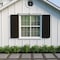 Ekena Millwork Rustic Three Board Joined Board-n-Batten Rough Cedar Faux Wood Shutters w/End Batten, 16 1/2"Wx76"H SHUBJE16X76RCPR - alternate 5