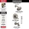 Delta Lahara Monitor 17 Series Tub & Shower Trim T17438-SS - alternate 3
