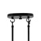 Jonathan Y Caleb 33" 3-Light Industrial Farmhouse Iron/Glass Linear LED Pendant, Oil Rubbed Bronze/Clear JYL7591A - alternate 4