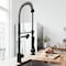 Vigo Zurich Single Handle Pull-Down Sprayer Kitchen Faucet in Matte Black VG02007MB - alternate 4