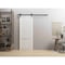 Sartodoors Slab Door Panel 42 x 84 inches, Louver 3388 White Silk, Louvered Doors LOUVER3388S-WS-3696 - alternate 2