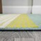Jonathan Y Duxbury Gradient Ticking Striped Green/Blue 4 ft. x 6 ft. Area Rug LUX102B-4 - alternate 3