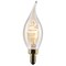 Satco 3.5 Watt CA11 LED 2000K CCT Candelabra Base Clear Glass Amber Coil Filament Dimmable 120 Volt S14220 - alternate 2