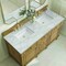 James Martin Vanities Lorelai 60'' D Vanity, Light Natural Oak w/ Victorian Sil Silestone Top w/FreePower Wireless Charger 424-V60D-LNO-FVSL - alternate 4
