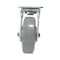 Vestil Rubber Swivel With Total Brake Caster 6 In. Diameter x 2 In. Width 771 lb Dark Gray/Gold CST-KSM-6X2MR-SWTB - alternate 4