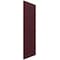 Ekena Millwork 15W x 32H True Fit PVC Diagonal Slat Modern Style Fixed Mount Shutters, Wine Red, PR TFP001DG15X032WR - alternate 6