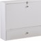 Homeroots 26" White Wall Mounted Floating Desk 402014 - alternate 4