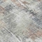 Homeroots 8' Taupe Gray And Copper Round Abstract Washable Indoor Outdoor Area Rug 583180 - alternate 4