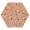 Andova Tiles Kallisto 8-in. x 9-in. Hexagon Terrazzo Matte Porcelain Wall & Floor Tile (9.9 Square Feet Per Box) ANDKALL1239 - alternate 2