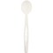Stalk Market CPLA Compostable Heavy Weight 6.5 in. Spoon - Individually Wrapped, 750PK CPLA-003-INV - alternate 1