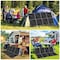 Wrightmaster 400-Watt 4 ft. Monocrystalline Folding Solar Panel, 22% Efficiency, IP65, Built-In Protection ZR-SP400-N - alternate 3