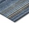 Homeroots 9' X 12' Navy Blue Sky Blue And Taupe Striped Washable Indoor Outdoor Area Rug 614819 - alternate 2