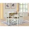 Whitewood Industries Rectangular Extension Dining Table W/ 6 Counter Height Stools, 36 in W, 30.1 in L, 48 in H, 7 K79-36RXT-27-S402-6 - alternate 3