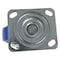 Vestil Elastic Rubber Swivel Caster 4 In. Diameter x 2 In. Width 550 Lb. Capacity Blue/Black CST-BB-4X2ER-S - alternate 2