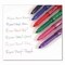 Pilot FriXion Ball Erasable Gel Pen, Stick, Extra-Fine 0.5 mm, Assorted Ink and Barrel Colors, 6PK 46524 - alternate 2