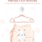 Simple Deluxe Kids Velvet Hangers, 11 Inch Durable Children Hangers for Closet, Pink, 50PK HKHANGVELVETKID50PNK - alternate 4