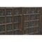 Homeroots 107" Brown Distressed Solid Wood Carved Floral Six Drawer Sideboard with Six Doors 642293 - alternate 2