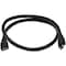 Monoprice HDMI Extension Cable, Black, 3 ft., 24AWG 3341 - alternate 1