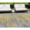Homeroots 9' X 12' Gold Gray And Charcoal Abstract Washable Indoor Outdoor Area Rug 587168 - alternate 1