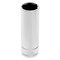 Perform Tool Socket 1/2 In Drive; 19 mm; Metric; Deep Socket; 6 Point; Polished Nickel Chrome Plated; Vanadium W32419 - alternate 1