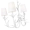 Z-Lite Aslin Textured White 6 Light Linear Chandelier 830-44L-TXWH - alternate 3