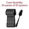 Smarty Had A Party Black Baroque Disposable Plastic Dinner Spoons, 480PK 8330-B-CASE - alternate 4