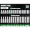 Sk Professional Tools Drive Metric Chrome Socket Set 1/4", 30pc SK01301-216P - alternate 3