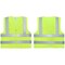 Neiko High-Visibility Safety Vest with Reflective Strips, Neon Yellow, Large for Safety 53957A - alternate 3