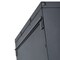 Edsal Wall Cabinet, 26 in H, 28 in W, 14 in D, 2 Shelves RTA281426-BLK - alternate 3