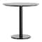 Flash Furniture 31.25" RD Tabletop, Seamless Surface Technology, Gray Faux Concrete, 18" Black RND Table Height Base ST-RD31-CMGY-TR18-GG - alternate 4