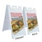 Signmission Italian Beef Sandwich, A-Frame & 2 Decals Installed, Heavy-Duty Plastic Frame SBHD-D-2436-Italian Beef Sandwich - alternate 3