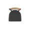 Holland Bar Stool Co Revelle 30in Swivel Bar Stool with Bronze Finish, Medium Back and Canter Iron Seat 881 - alternate 3