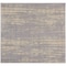 Homeroots 5' Gray And Beige Square Abstract Indoor Outdoor Area Rug 545962 - alternate 3