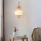 Vidalite Hikari Wall Sconce with Woven Bamboo & White Fabric Shade, Flush Mount Canopy, Japanese Chic Style CE1009199 - alternate 5