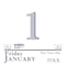 House Of Doolittle Daily Today Calendar, 12 Months, Jan-Dec, 6.5 in x 9 in, Blue, Refillable 310 - alternate 2