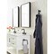 Amerock St. Vincent Matte Black Contemporary Single Robe Hook BH36040MB - alternate 4