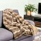 Homeroots Beige Faux Fur Ombre Plush Throw 386751 - alternate 3