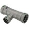 Viega MegaPress tee P1 1 P2 1 P3 0.5 carbon steel zinc-nickel coating 25335 - alternate 2