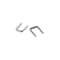 Gb Cable Staple, 9/16 in W Crown, 1-1/4 in L Leg, Metal, Graphite Black, 18PK MS-1575T - alternate 1